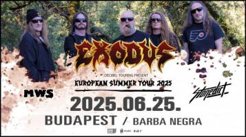 Exodus, Stonedirt, MWS - Barba Negra (2025.06.25.) Exodus, Stonedirt, MWS - Barba Negra (2025.06.25.)
