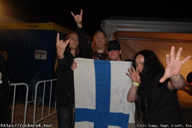  Ideas,  Rme Vrzik,  Moby Dick,  Dalriada,  Amorphis - Fot: Szapy, Rage, k-soft, Ena