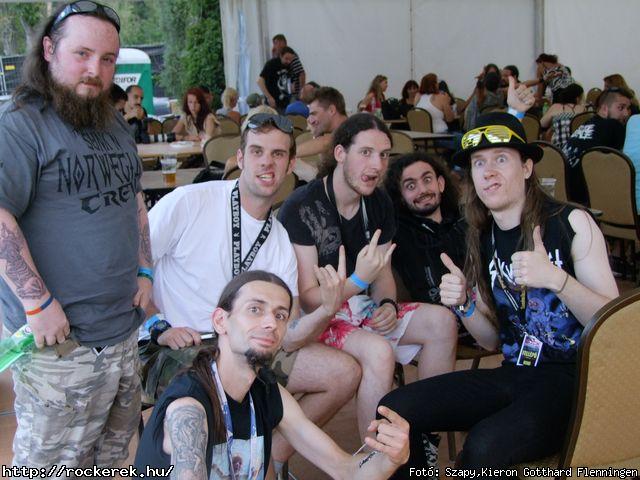  Niburta, Insane, Alestorm, Rzsaszn Pittbull - Fot: Szapy,Kieron Gotthard Flenningen