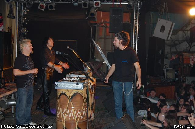  Csnyi Szabi, Hangya (zorall), Hartman Zoli, Hollywood Rose, Szigeti Ferenc, Zeffer Andrs - Fot: Szapy