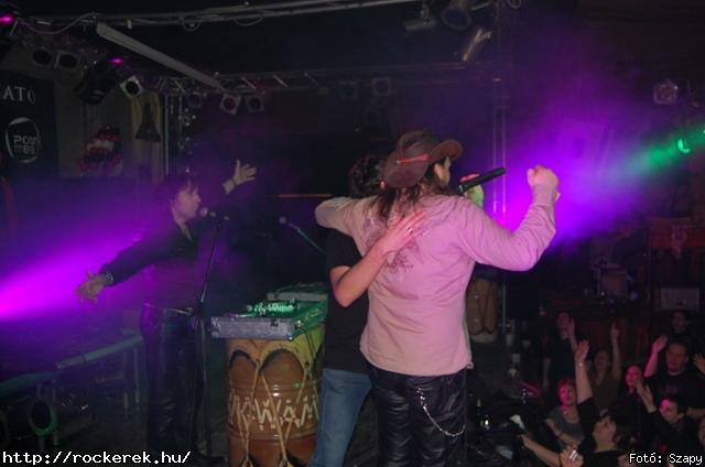  Csnyi Szabi, Hangya (zorall), Hartman Zoli, Hollywood Rose, Szigeti Ferenc, Zeffer Andrs - Fot: Szapy