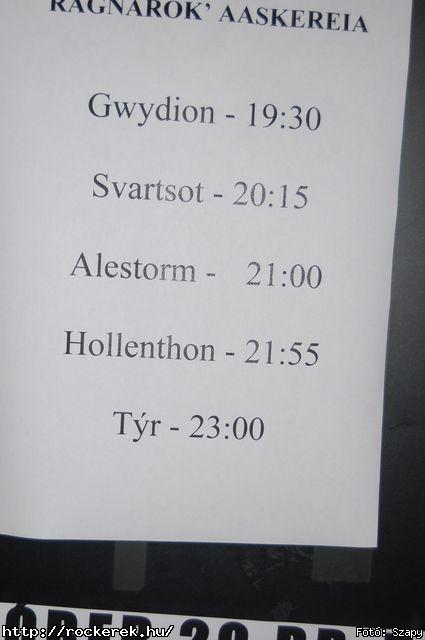  Gwydion,  Svartsot,  Alestrom,  Hoolenthon,  TYR - Fot: Szapy