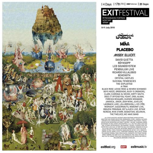 Exit Fest Poster