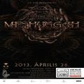 THE OPHIDIAN TREK 2013: Meshuggah+vendgei