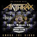 Anthrax - Among The Kings Tour - Budapest