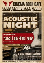  Acoustic Night @ Yclisse | Kiss Pter | AdryA | Central Karaoke Annval