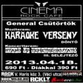 General Cstrtk, Karaoke Verseny Dnt, Stand Up Tehetsgkutat III. Selejtez