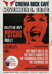  Halottak Napi Psychorlet + Jelmezes buli @ The Fancy Dolls [D] | The Rusty Robots [D] | The Tazmanian Devils [D] | The Cathouse [H]