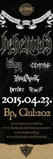 Behemoth - The European Satanist Tour 2015 Part II