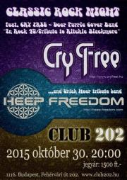 Classic Rock Night feat. Cry Free & Heep Freedom