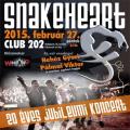 SnakeHeart 20 ves jubileumi koncert@Club 202 - Vendgzenekar: What?