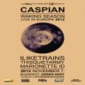 Caspian - Waking Season, Live in Europe 2012