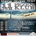 Snow diving fest