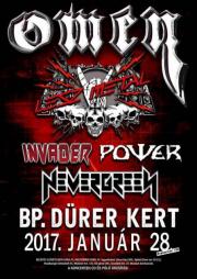 Invader, Power, Nevergreen, Omen koncert