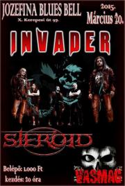 Invader,Steroid,Vasmag  koncert