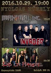 Invader, End Of Paradise koncert