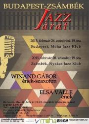  Budapest-Zsmbk Jazz jrat Elsa Valle-val s Winand Gborral