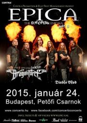  EPICA - special guest: DRAGONFORCE, Diablo Blvd - The European Enigma 