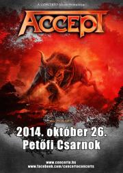  ACCEPT - Blind Rage Tour 2014