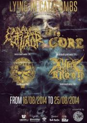 LYING IN CATACOMBS - DEATH SUMMER TOUR 2014