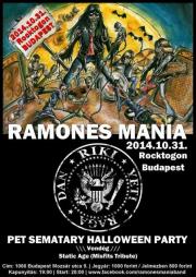 RAMONES MANIA - Pet Sematary Halloween Party | Vendg: Static Age (Misfits Tribute) | Ace Is God (Kiss Tribute)
