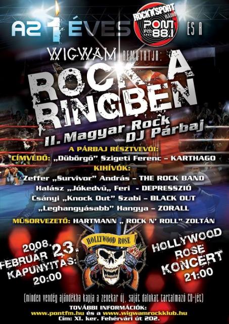 Rock a Ringben - Magyar RockDJ Párbaj