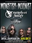 Monster Magnet, Church Of Mysery, Ozone Mama - Jv janur leghangosabb koncertje a Club 202-ben (2014. 01.29)