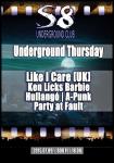 Underground Thursday - S8 Underground Club (2015.07.09.)