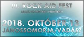 III. Rock Aid Fest – Seglykoncert Vilikrt – sszel jra!