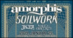Amorphis + Soilwork: kzs turn keretben Budapesten is fellp a kt szaki csapat, vendg a Jinjer s a Nailed to Obscurity!