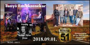 Tuny Emlkzenekar feat. Molnr Pter Stula & SixTone a Route 51 Srkertben