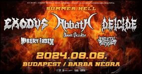 Summer Hell: Exodus, Abbath Doom Occulta, Deicide - Barba Negra (2024.08.06.)