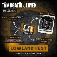 Lowland Fest - Tmogati jegyek (2024.06.26-30.)