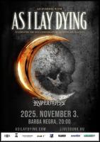 As I Lay Dying - Újra Budapesten (2025.11.03.) As I Lay Dying - Újra Budapesten (2025.11.03.)