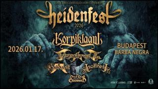 HEIDENFEST 2026: jön a Korpiklaani, Finntroll, Heidevolk, Trollfest és a The Dread Crew of Oddwood HEIDENFEST 2026: jön a Korpiklaani, Finntroll, Heidevolk, Trollfest és a The Dread Crew of Oddwood