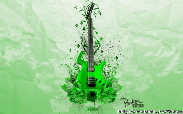 Green Guitar Pictures Music Wallpapers  20142