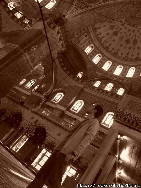 Isztambuli mecsetben