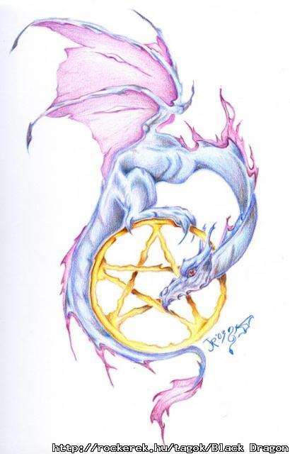 pentagram_pentacle_dragon