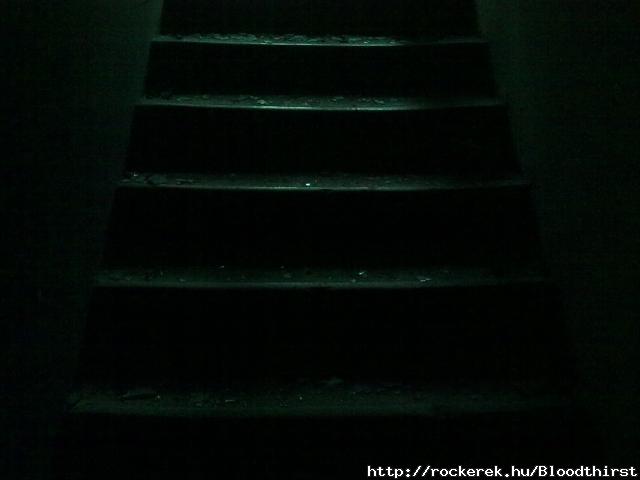 Steps in dark