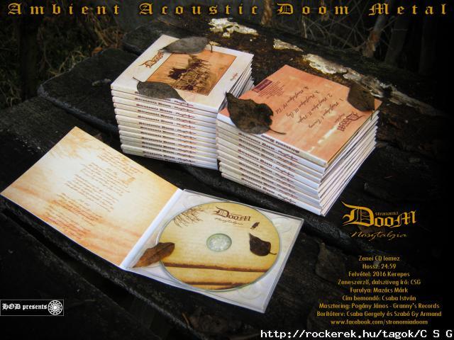 Stronomia Doom - Nosztalgia EP (megjelent CD digipack kiadvnyknt)