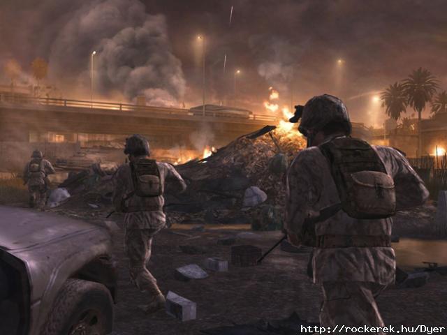 A multiplayer FPSek kirlya: a Call of Duty 4! (kp: mp_bog)
