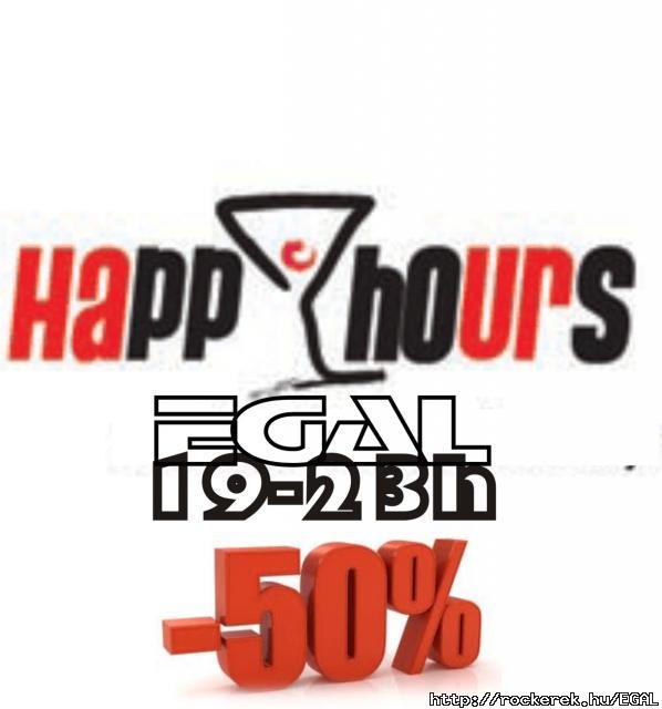 happy hours 19-23h, -50% (2011)