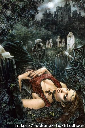 female-vampire-art-echo-of-death-by-victoria-frances