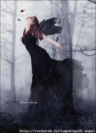 goth angel