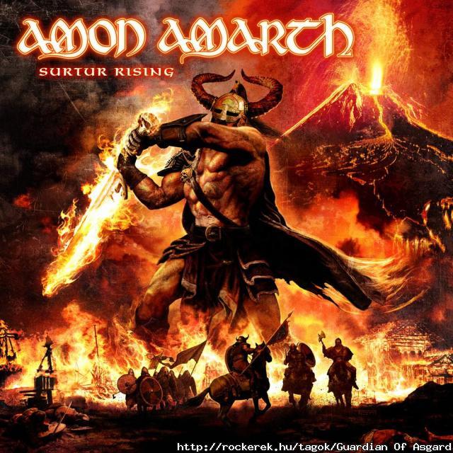 Amon Amarth - Surtur Rising (Front Cover) by Eneas