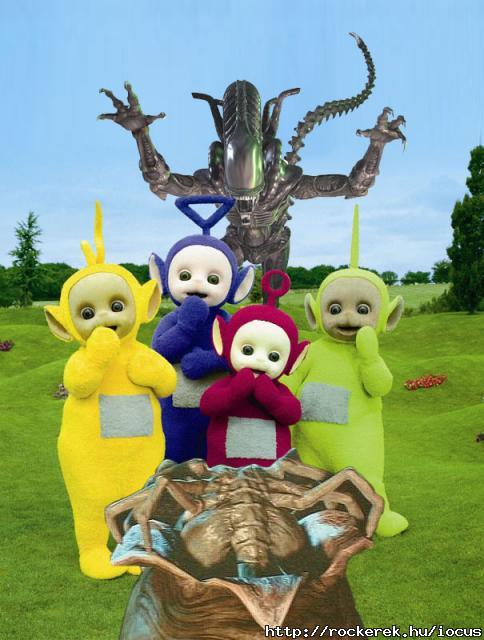 Aliens vs. Tubbies