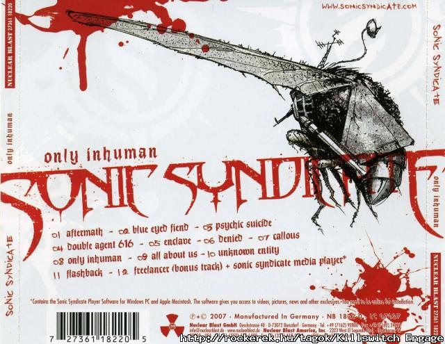 Sonic Syndicate - Only Inhuman [Back]