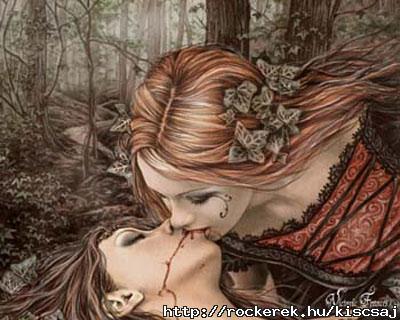 vampire kiss