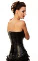 Leather Overbust Corset (back)