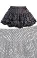 Black Polka Dot Skirt - Size: S/M/L